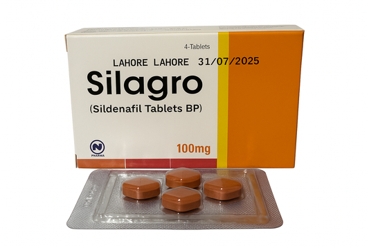 SILAGRO 100MG 4 TABLETS IN ONE PACK