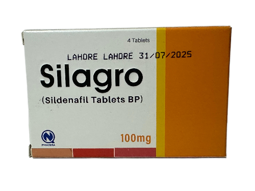 SILAGRO 100MG 4 TABLETS IN ONE PACK