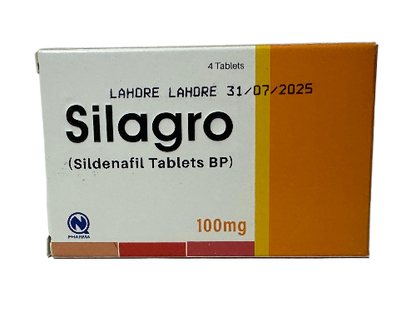 SILAGRO 100MG 4 TABLETS IN ONE PACK