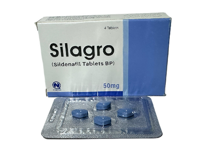 SILAGRO 50MG 4 TABLETS IN ONE PACK