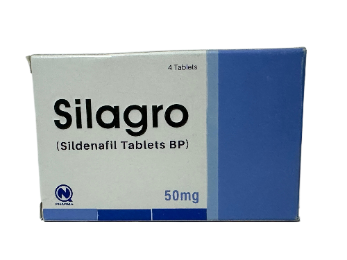 SILAGRO 50MG 4 TABLETS IN ONE PACK